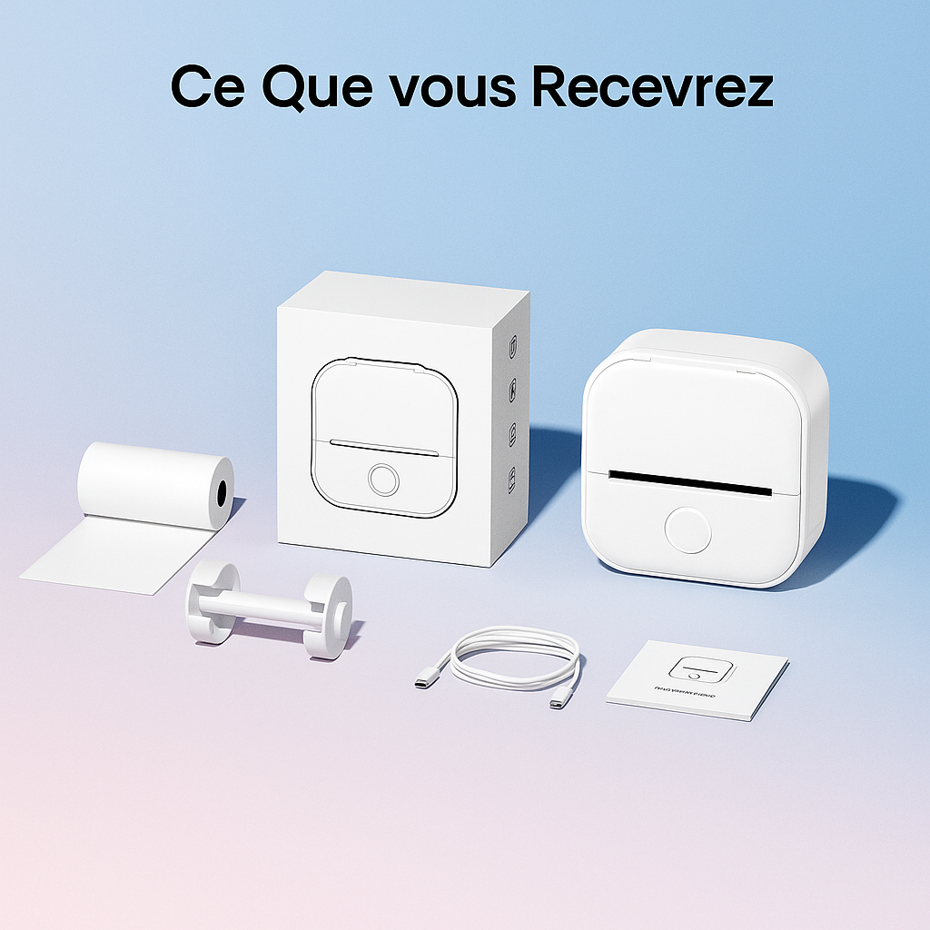 ImpriGo™ – L’imprimante mini sans encre (+ Rouleau offert)