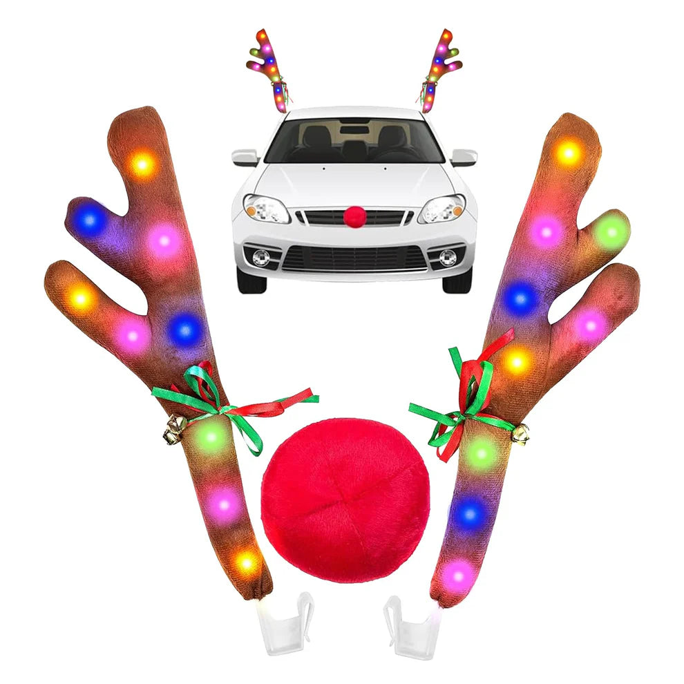 Kit Renne pour Voiture – Édition Noël