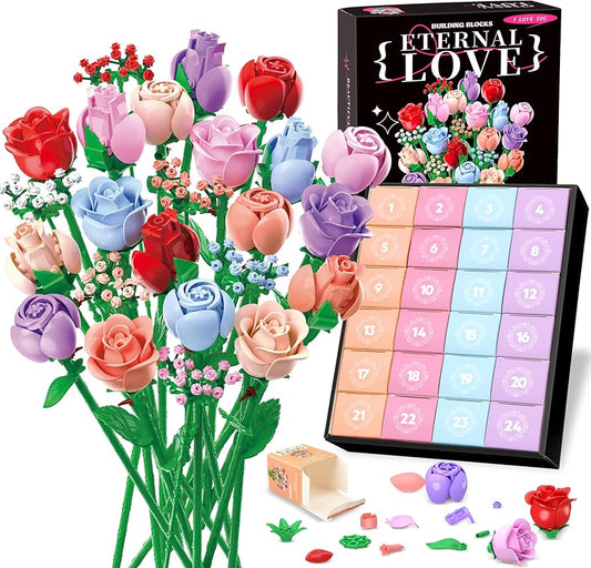 Calendrier de l’Avent – L’Amour Éternel en Fleurs